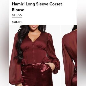 Guess size XS women’s corset top